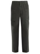 Matchesfashion.com Acne Studios - Anselm Cotton Canvas Trousers - Mens - Black