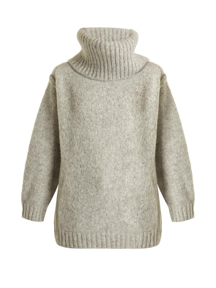 Acne Studios Ashia Oversized Roll-neck Alpaca-blend Sweater
