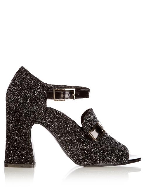 Erdem Amaris Glitter Pumps