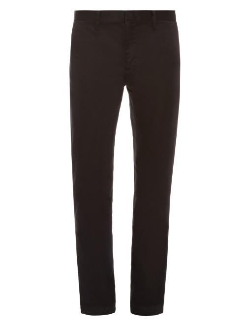 Burberry Brit Slim-leg Cotton Chino Trousers