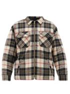 Matchesfashion.com Noon Goons - Crowd Checked Wool Jacket - Mens - Brown Multi