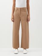 S Max Mara - Fingere Trousers - Womens - Tan