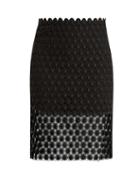 Matchesfashion.com Paco Rabanne - Black Crochet Skirt - Womens - Black