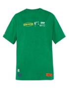 Matchesfashion.com Heron Preston - Logo Print Cotton T Shirt - Mens - Green