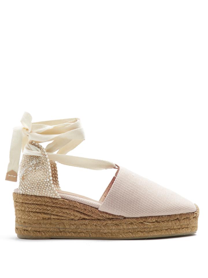 Castañer Campina Canvas Wedge Espadrilles