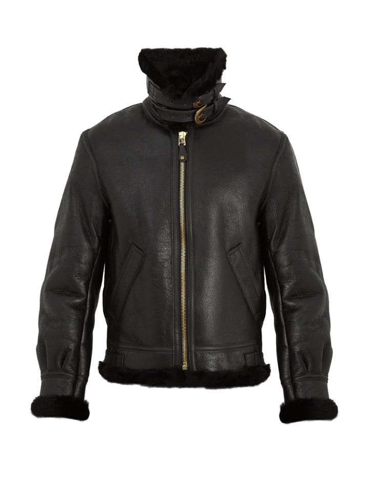 Schott Military B-3 Shearling Jacket