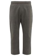Matchesfashion.com Barena Venezia - Arenga Prince Of Wales Check Virgin Wool Trousers - Mens - Grey Multi