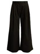 Nili Lotan Lisbon Wide-leg Cotton-twill Trousers