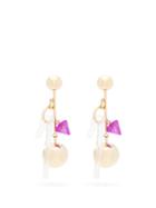 Matchesfashion.com Colville - Cluster Ball-drop Earrings - Womens - Gold