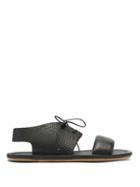 Matchesfashion.com Marsll - Cornice Grained-leather Sandals - Mens - Black