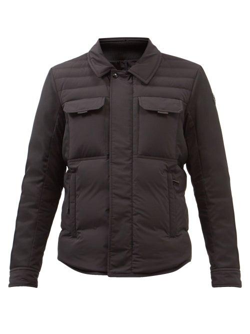 Moncler - Rochant Quilted Down Jacket - Mens - Black