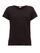 Ladies Lingerie Skin - Ophiria Pima-cotton T-shirt - Womens - Black
