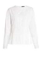 The Row Galo Balloon-sleeved Cotton Blouse