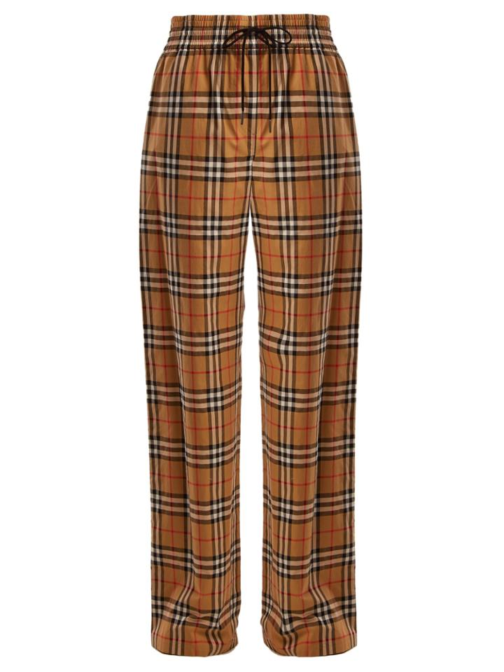 Burberry Whynam Classic Check Drawstring Trousers