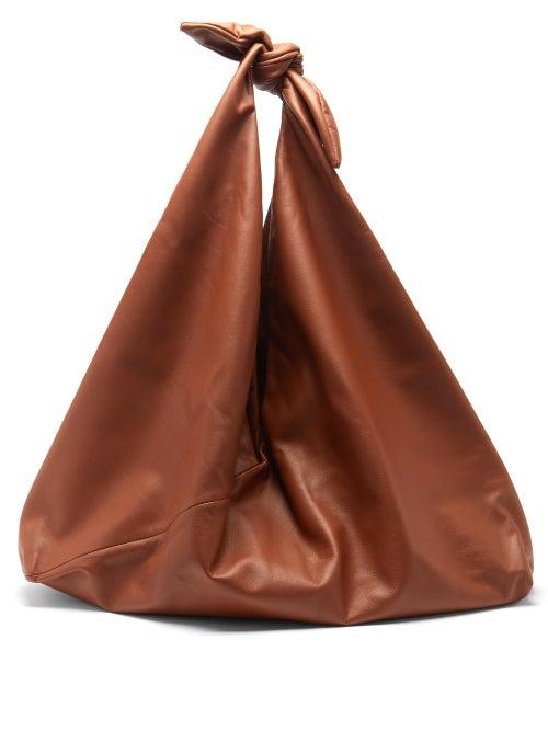 Gabriela Hearst - Hildegard Knotted-strap Leather Tote Bag - Womens - Brown