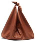 Gabriela Hearst - Hildegard Knotted-strap Leather Tote Bag - Womens - Brown