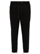 Matchesfashion.com Dolce & Gabbana - 3d Logo Panel Tailored Track Pants - Mens - Black