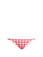 Matchesfashion.com Solid & Striped - The Kate Gingham Bikini Briefs - Womens - Pink