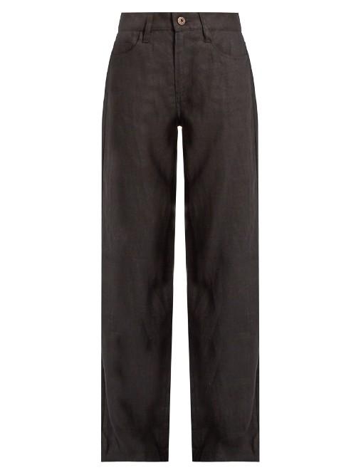 Simon Miller Toma Wide-leg Linen Trousers