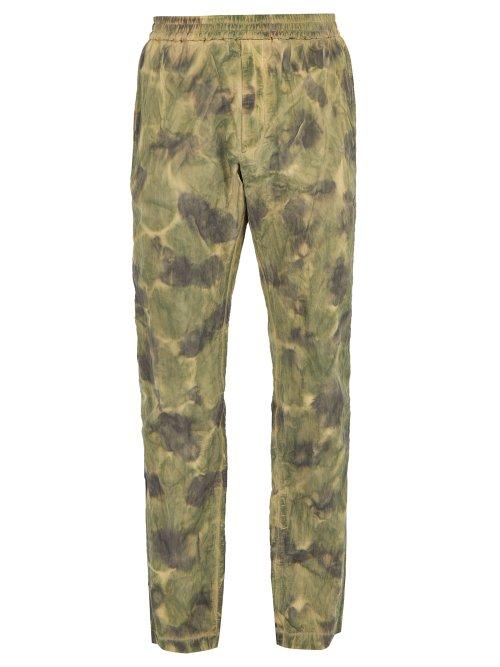 Matchesfashion.com 1017 Alyx 9sm - Tie Dye Camouflage Print Trousers - Mens - Khaki