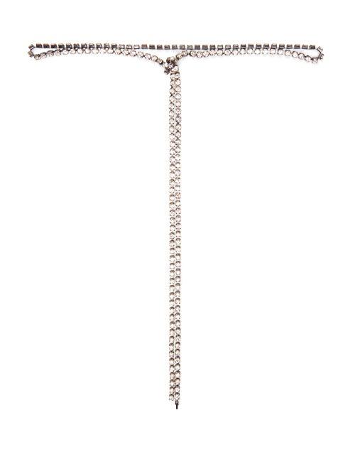 Matchesfashion.com Christopher Kane - Crystal Belt - Womens - Crystal