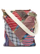 Matchesfashion.com By Walid - Kiki Silk And 19th-century Linen Messenger Bag - Mens - Multi