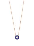Matchesfashion.com Selim Mouzannar - Mina 18kt Gold, Diamond & Enamel Pendant Necklace - Womens - Blue