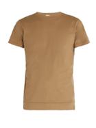 Matchesfashion.com S0rensen - Driver Cotton Jersey T Shirt - Mens - Khaki