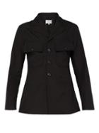 Matchesfashion.com Maison Margiela - Sleeve Badge Cotton Shirt - Mens - Black