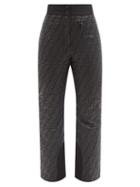 Fendi - Ff-print Technical Nylon-blend Ski Trousers - Womens - Black