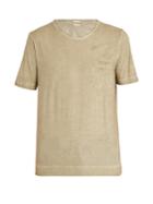 Massimo Alba Watercolour Cotton T-shirt