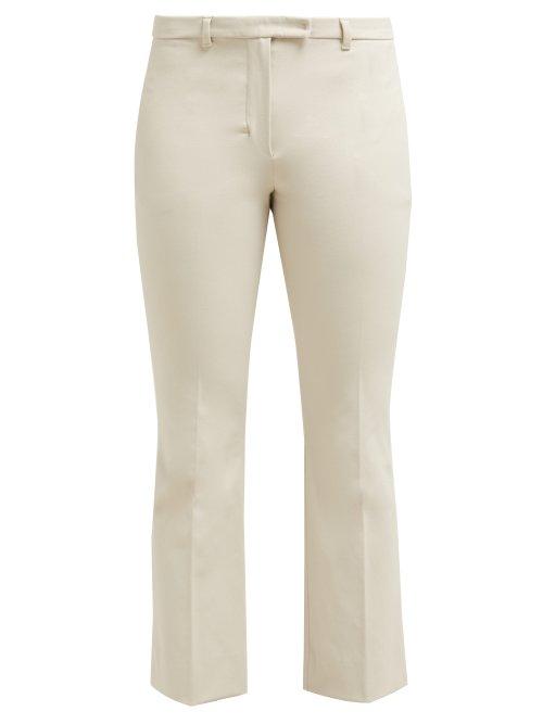 Matchesfashion.com S Max Mara - Pevera Trousers - Womens - Beige