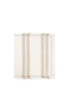 Matchesfashion.com Brunello Cucinelli - Eyelash-fringed Striped Linen-canvas Table Runner - Multi