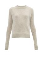 Matchesfashion.com The Row - Muriel Cashmere Sweater - Womens - Light Grey