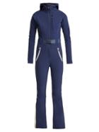 Matchesfashion.com Perfect Moment - Gt Hooded Ski Jumpsuit - Womens - Navy White
