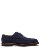 Matchesfashion.com Tod's - Suede Brogues - Mens - Navy