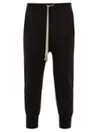 Matchesfashion.com Rick Owens - Boiled Cashmere Track Pants - Mens - Black