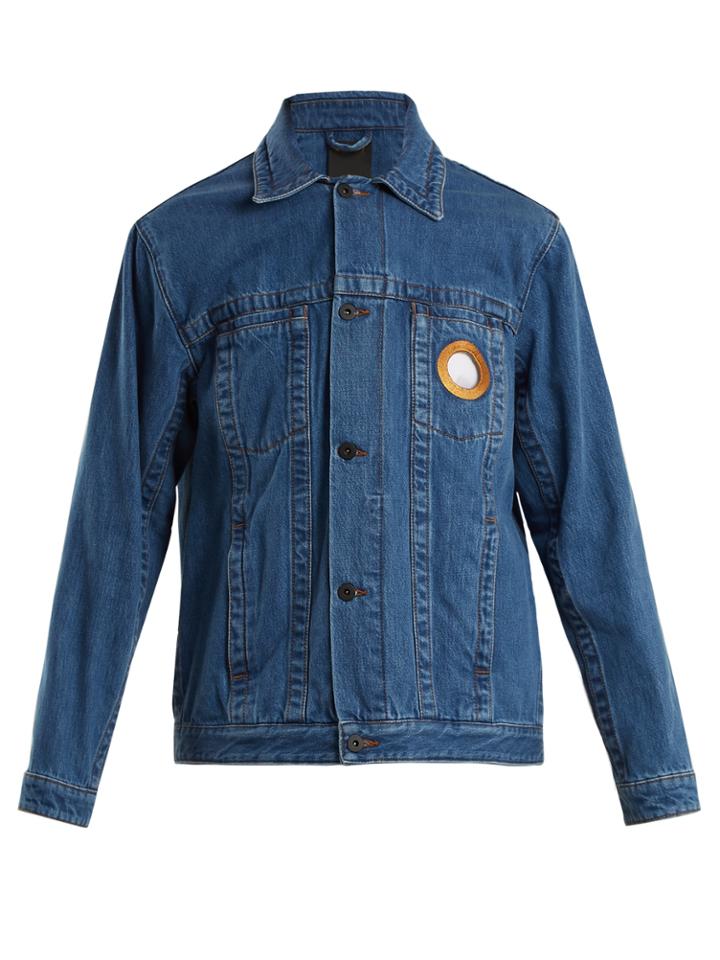 Craig Green Circle Cut-out Denim Jacket