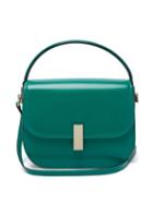 Matchesfashion.com Valextra - Iside Leather Cross Body Bag - Womens - Green