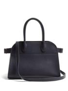 Matchesfashion.com The Row - Margaux Leather Bag - Womens - Navy