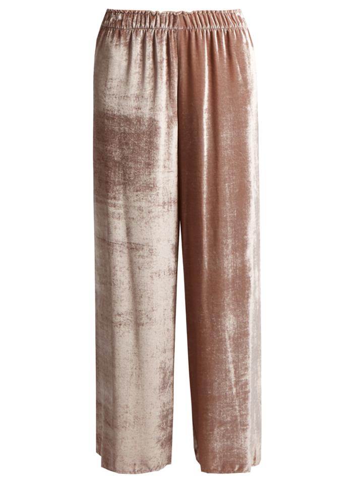 Masscob Roy Straight-leg Velvet Trousers