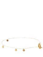 Matchesfashion.com Alighieri - Apollo's Dance 24kt Gold And Pearl Chain Belt - Womens - Gold