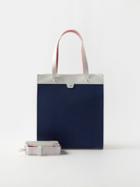 Christian Louboutin - Ruistote Denim & Leather Tote Bag - Mens - Denim