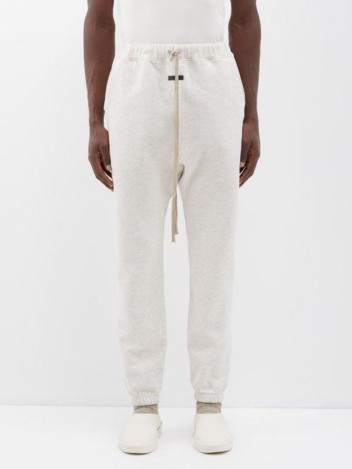 Fear Of God - Eternal Cotton-jersey Track Pants - Mens - Oatmeal