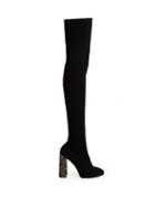 Sophia Webster Kendra Crystal-embellished Over-the-knee Boots