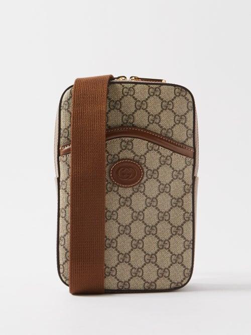Gucci - Gg Supreme-canvas Cross-body Bag - Mens - Beige