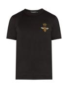 Dolce & Gabbana Bee-embroidered Cotton T-shirt