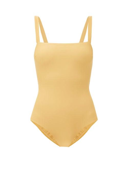 Matchesfashion.com Matteau - The Square Swimsuit - Womens - Yellow