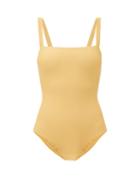 Matchesfashion.com Matteau - The Square Swimsuit - Womens - Yellow