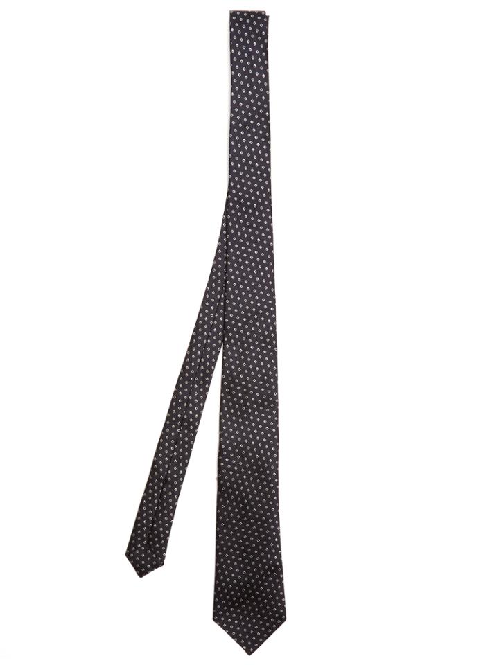 Bottega Veneta Diamond-jacquard Silk Tie